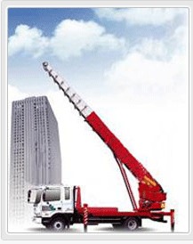 High Rise Ladder Lift Truck