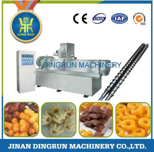 Stainless Steel Puff Snacks Food Extruder Machine