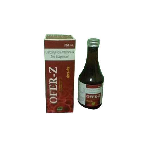 Carbonyl Iron Vitamins And Zinc Suspension Syrup