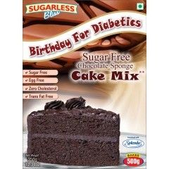 Sugar Free & Egg Less Chocolate Sponge Cake Mix