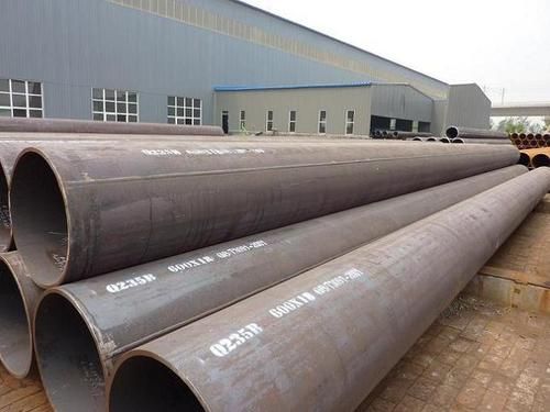 API 5L X42 24" SCH40 BE Black Coating Welded LSAW Steel Pipe