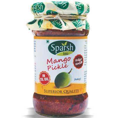 Mango Pickle - Finely Cut Mango, Pure Spices, Gingili Oil | Aromatic, Exotic Taste, Correctly Spicy, Addictive Flavor