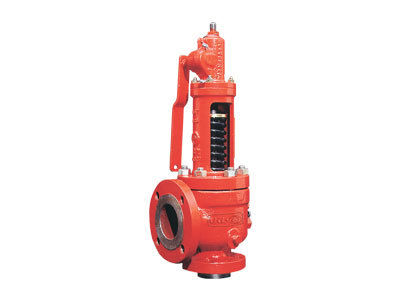 Safety Valve - SMS-7100 Direct Spring Operated Pressure Relief Valve | Double Blow-Down Ring, Thermal Stress Resistant Design, Open or Closed Bonnet Options