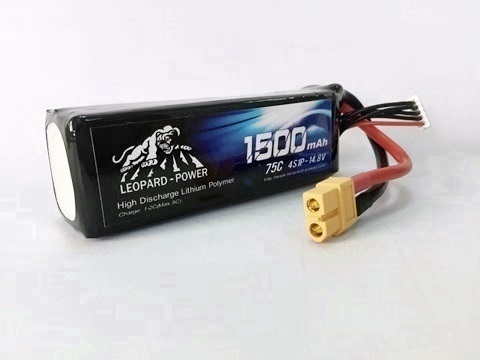 Leopard Power Lipo Batteries 1500 75c 4s For Fpv And Mini Drones By Leopard Power Co, Ltd.