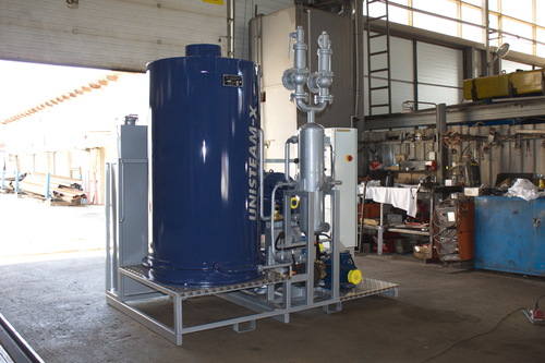 Unisteam-X 2500 Gas And Diesel Boiler Dimension(L*W*H): 2400X1500X2400  Centimeter (Cm)