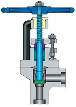 Boiler plant service valves