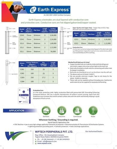 chemical earthing system