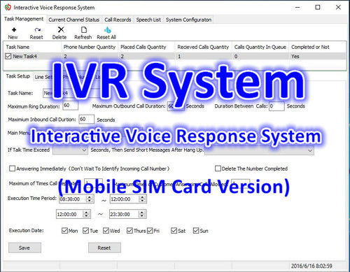 Interactive Voice Response System Dimension(L*W*H): 34X25X15  Centimeter (Cm)