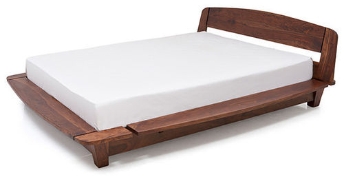 Indian Rosewood Platform Bed (Honey Finish)