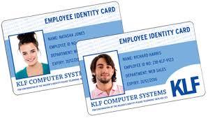 Durable Plastic ID Cards