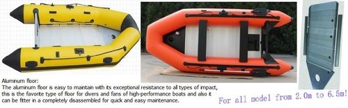 Aluminum Floor Inflatable Boat