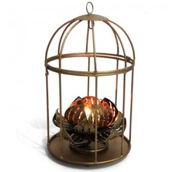 candle holder with tea light canlde
