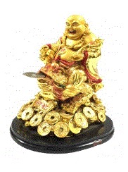 Laughing Buddha On Three Legged Wealth Frog