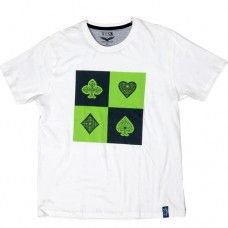 Playing Cards Neon Tee