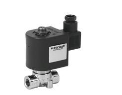 2 Way Solenoid Valves for Steam and Hot Water