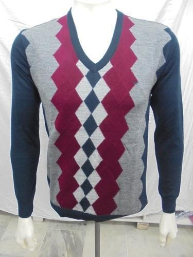 Men'S Diamond Pullover