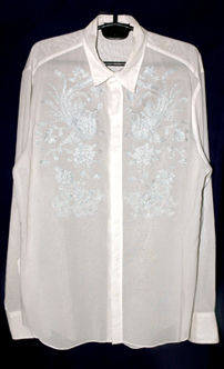 Party-wear White Shirt For Men