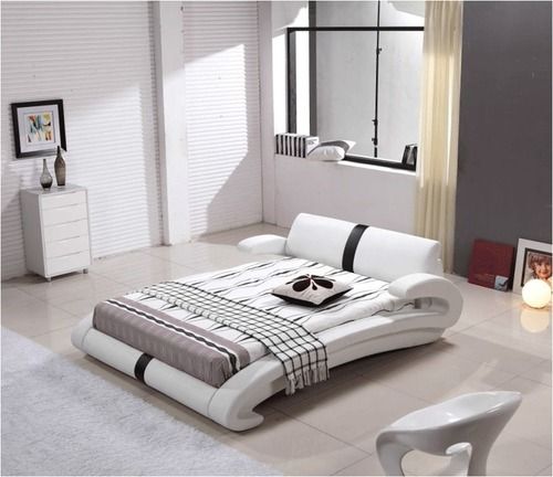 Designer Bedroom Bed - Premium Quality Wood Frame, Elegant Designer Look, Fine Finish, Versatile Styling