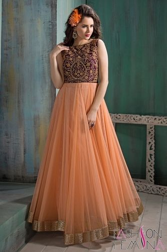 Designer Party Wear Gown - Premium Fabric , Elegant Design with Quality Craftsmanship