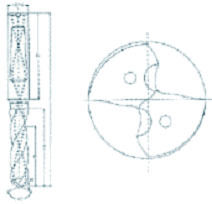 Solid Carbide S Spiral Point