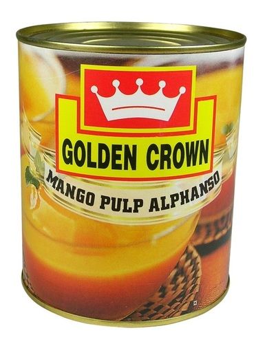 Canned Mango Pulp Alphanso Natural