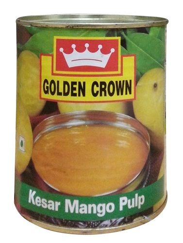 Canned Natural Kesar Mango Pulp