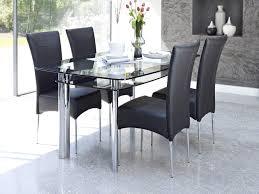 Glass Dining Table Set - Premium Quality Glass, Elegant Design | Strictly Analyzed for Durability and Style