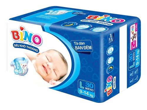 White Premium Baby Diaper Sleepy Bino Brand