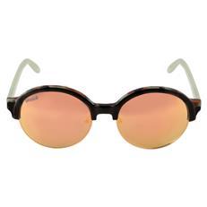 Browline Mirror Yellow Sunglass