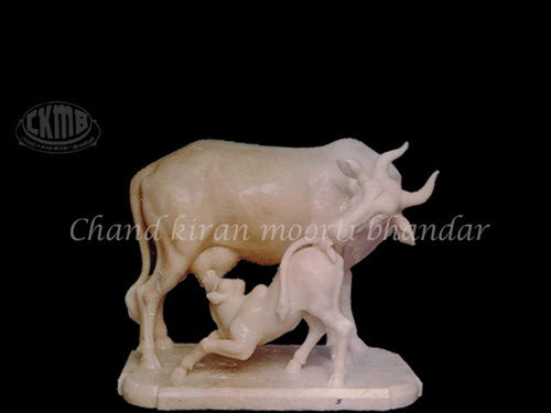 Cow Marble Statue