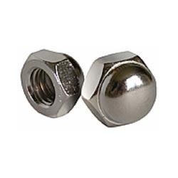 Cream Cap Nut Fastener