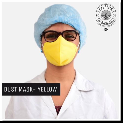 Disposable Dust Mask Yellow