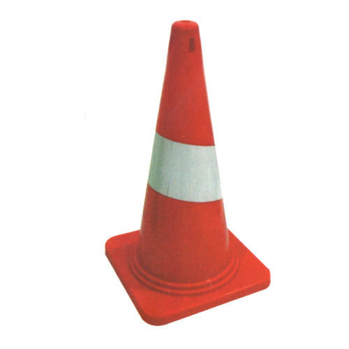 Traffic Cones - 500 mm Height, 0.5 Kg Weight , Durable and Night-Visible Design