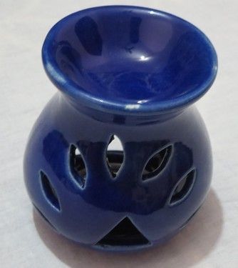 Blue Petal Design Aroma Lamp