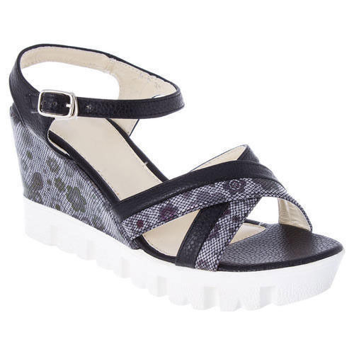 Black Platform Sandal