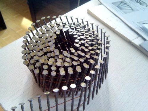 Flat Head Common Coil Nail Application: Industrial