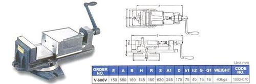 High Jaw Machine Vise C25H32N6O5