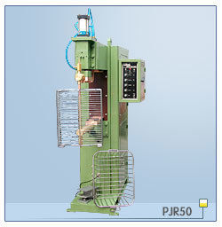 Projection Welder - 50 KVA Load, 610 mm Nominal Center, 390 mm Throat Clearance | Specially Designed for Kitchen Accessories