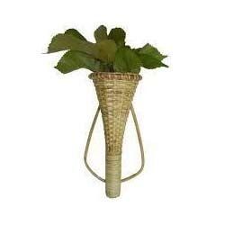 Cane Flower Stand