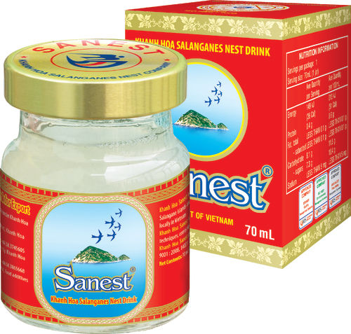 Khanh Hoa Salanganes Nest Soft Drink in jar 70ml