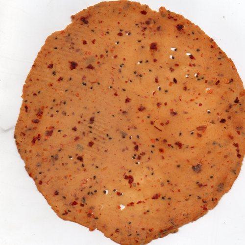 Chana Masala Papad