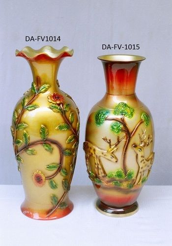 Embossed Flower Vase