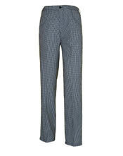 Chefs Check Unisex Elastic Waist Pant With Draw String