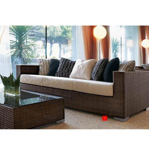 Wicker Made Designer Sofa