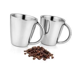 100% Cotton Double Wall Coffee Mug