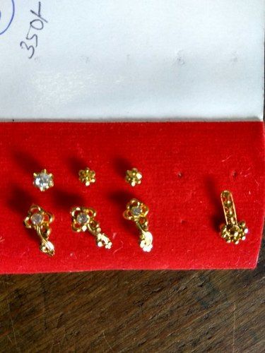 14K Gold Nose Rings & Studs – Tagged 