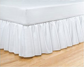 Bed Skirts - Cotton and Crochet, 14", 18", 21" Drop Sizes, Custom Colors Available, Charming Ruffles for Timeless Style