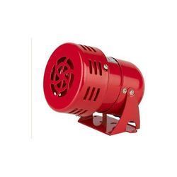 Motor Siren - ABS Material, 80/100mm External Diameter, 220V AC, Red Color | 40W Sound Volume, IP44 Protection Class, Ideal for Small Hoists and Light Transfer Cars