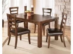 Wooden Dining Table - Natural Wood Finish, Crafted by Experienced Specialists, Durable and Trustworthy