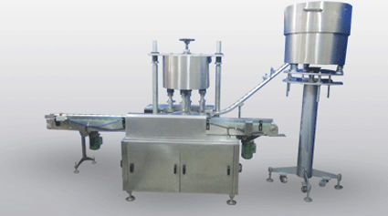 Automatic 4 Head Rotary Capping Machine (JET-CAP-4HDRT)